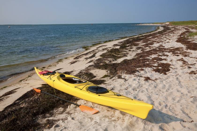 Kayak on Beach